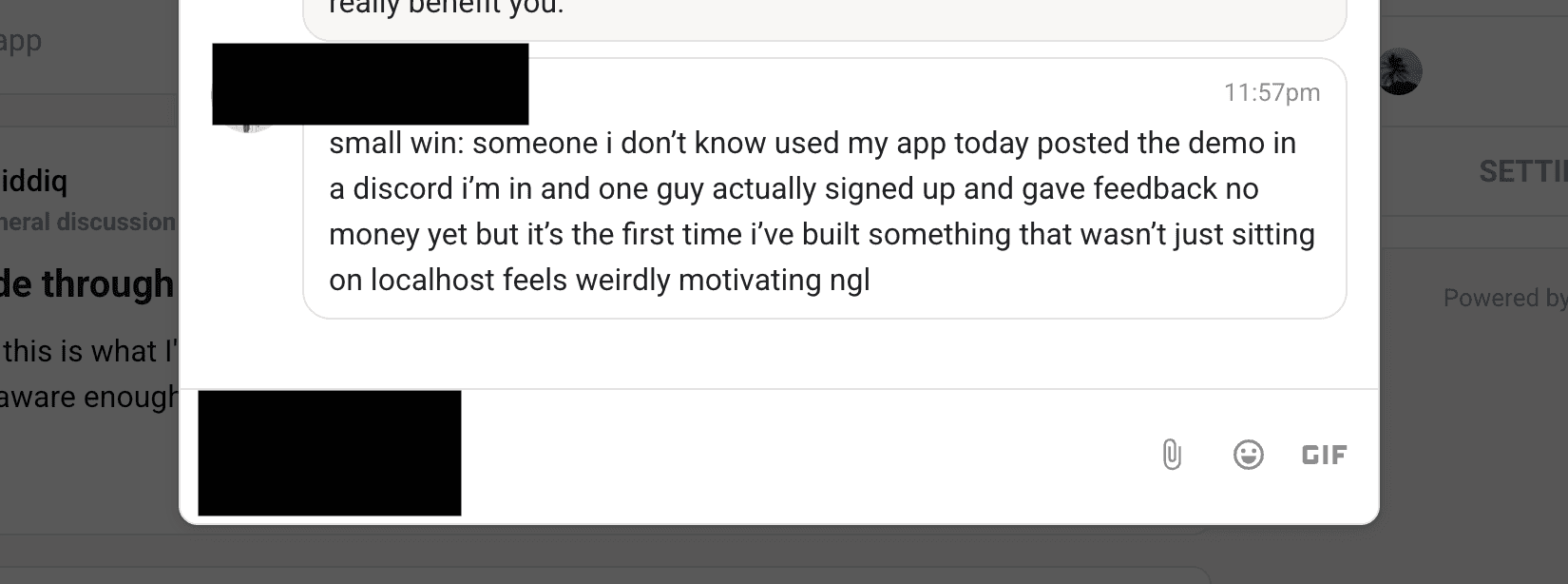 CodeThenShip social proof screenshot 1